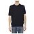 T-shirt John Smedley Kempton nera in cotone Nero