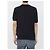 T-shirt John Smedley Kempton nera in cotone Nero - vista 4
