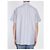 Camicia Valentino Garavani a righe in cotone azzurro Blu chiaro - vista 4