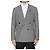 Lardini Double-breasted wool jacket Grey