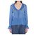 Valentino Garavani Blusa de bolinhas Azul claro