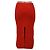 Calvin Klein Midi-Rock aus Rippstrick Rot - Ansicht 4