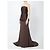 Vestido maxi Alia Solace London marrón Castaño - vista 2