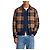 Guest in Residence Bomber combo tartan Camel Marrone