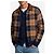Guest in Residence Bomber combo tartan Camel Marrone - vista 2
