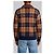 Guest in Residence Bomber combo tartan Camel Marrone - vista 3