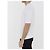 T-shirt John Smedley Kempton bianca in cotone Bianco - vista 3