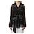 Dolce & Gabbana Camisa Vanity de gasa de seda negra Negro