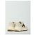 Baskets Hogan H669 en cuir blanc - vue 3