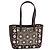 Valentino Garavani Mini bolso de compras Nellcote Castaño