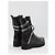 Rene Caovilla Juniper 45 Biker Boots Schwarz - Ansicht 3