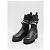 Rene Caovilla Juniper 45 Biker Boots Schwarz - Ansicht 5
