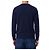Ballantyne Pull Diamond col rond en cachemire Bleu - vue 3