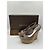 Gucci Sandali Slingback con zeppa in camoscio e sughero Grigio - vista 2