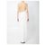 Vestido maxi asimétrico Solace London Alexandra Blanco - vista 4