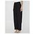 Jil Sander Cargohose aus schwarzer Baumwolle - Ansicht 2