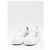 Baskets Hogan H-Stripes en cuir blanc - vue 2