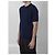 T-shirt John Smedley Kempton Blu Cotone Sea Island - vista 2