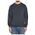 John Smedley Lundy Rundhals-Pullover in charcoal Grau
