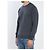 John Smedley Lundy Rundhals-Pullover in charcoal Grau - Ansicht 2
