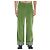 Valentino Garavani Pantalon en velours avec ourlets en jacquard Vert