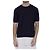 T-shirt John Smedley Kempton in cotone Sea Island blu