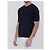 T-shirt John Smedley Kempton in cotone Sea Island blu - vista 2