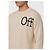 Off White Bookish Shared crewneck sweater Cream - view 3