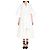 Vestido túnica midi Moisson Jacquemus em algodão branco
