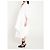 Vestido túnica midi Moisson Jacquemus em algodão branco - vista 2