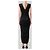 Medusa Versace Vestido de noche de jersey de viscosa Negro - vista 3