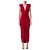 Medusa Versace Vestido de noche de jersey de viscosa Roja