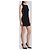 Medusa Versace Stretch viscose cady mini dress Black - view 2