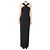 Vestido maxi Rona Solace London negro