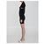 Alexander Wang Vestido twin-set con cárdigan corto Negro - vista 3
