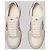 Sneakers Burberry Terrace in pelle e nylon beige - vista 4