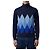 Ballantyne Cashmere Diamond Rollkragenpullover Blau