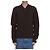 Dolce & Gabbana Brown Ribbed Wool V-neck Sweater
