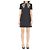 Valentino Garavani Kleid mit Schleife aus Couture-Crepe Schwarz