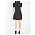 Valentino Garavani Kleid mit Schleife aus Couture-Crepe Schwarz - Ansicht 4
