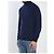 John Smedley Hemingway merino wool turtleneck sweater blue - view 2