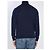 John Smedley Hemingway merino wool turtleneck sweater blue - view 4