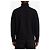 Ami Paris Rollkragenpullover Ami de Coeur Schwarz - Ansicht 3