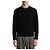 Ami Paris Ami de Coeur Rundhals-Pullover Schwarz