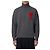 Ami Paris Ami de Coeur Rollkragenpullover Grau