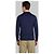 John Smedley Polo Belper en midnight Bleu - vue 3