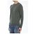 Pull Lundy John Smedley en laine mérinos vert - vue 2