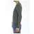 Pull Lundy John Smedley en laine mérinos vert - vue 3
