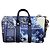 Llavero Louis Vuitton Monogram Bandana Blanco Azul - vista 2