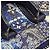 Llavero Louis Vuitton Monogram Bandana Blanco Azul - vista 7